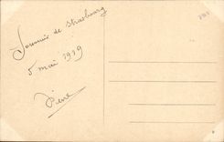 POSTAL Strassburg Els Bahnhof de la VENDIMIA