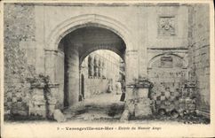 VINTAGE POSTCARD Varengeville On Entered Sea of the Ango Manor