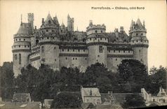 CPA Pierrefonds Chateau Cote Nord