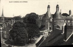 CPA Saint Fargeau et le Chateau