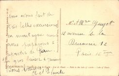 CPA Cauterets Chemin du Lac Gaube Lac de Huats