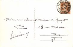 VINTAGE POSTCARD Douarnenez the Beach of Laugh