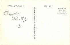 CPA Chamonix Mont Blanc La Mer De Glace Vue De Montenvers