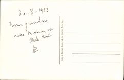 VINTAGE POSTCARD Evian les Bains Panorama of the Lake Leman