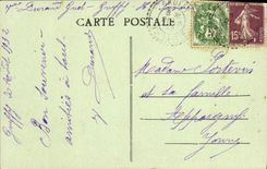 CPA Gruffy Pont de l'abime 