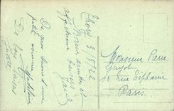 La POSTAL Avallon de la VENDIMIA una esquina del primo tiene Pontaubert el valle de Jolie