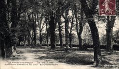 CPA Belleme Les Promenades Boulevard Bannsard des Bois 