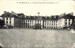CPA Saumur L'Ecole d'Application de Cavalerie Militaria