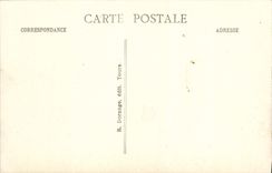 VINTAGE POSTCARD Saumur the School of Application of Militaria Cavalry