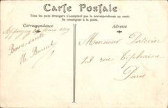 CPA Arcy Sur Cure La Cure Vue Prise du Grand Pont