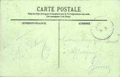 VINTAGE POSTCARD Saint Addresses Nice Havrais the boulevard Felix Faure