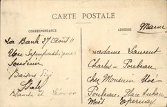 VINTAGE POSTCARD La Baule Return of the Bathers