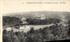 CPA Bagnoles De L'Orne Le Champ de Courses Hippisme