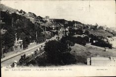 VINTAGE POSTCARD Saint Addresses Palate of the Regattas Seen from