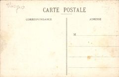 VINTAGE POSTCARD Epinal Footbridge of the Course