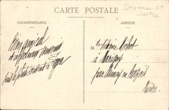 CPA Dauphine Le Vercors Route de Combe Laval