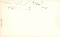 VINTAGE POSTCARD Trouville Deauville the Bridge Cocoa Van Houten