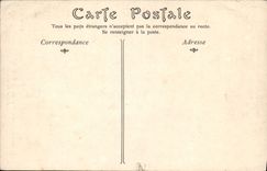 VINTAGE POSTCARD Environs of Trawl-nets on the Marne Notre Dame Church of the Spine Rules miraculous