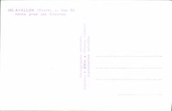 CPA Avallon Vue Generale Nerale Prise des Chaumes