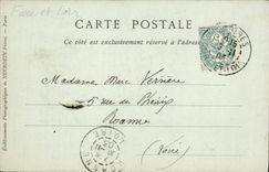 Catedral de la POSTAL de la VENDIMIA del fragmento de Chartres de la torre del estribillo