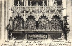 CPA Amiens La Cathedrale Translation des Reliques de St Firmin