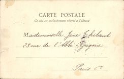 VINTAGE POSTCARD Montargis Church Sainte Madeleine