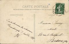 VINTAGE POSTCARD Montargis Apse of the Church