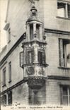 CPA Troyes Encorbellement de L'Hotel de Marizy