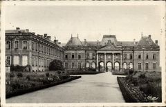 CPA Luneville Le chateau vu des bosquets