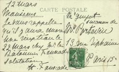 Reglas principales del patio de Versalles de la POSTAL de la VENDIMIA de Louis XIV