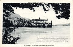 VINTAGE POSTCARD Surroundings of Aix les Bains Abbey of Hautecombe