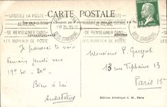 CPA Paris Eglise de la Madeleine