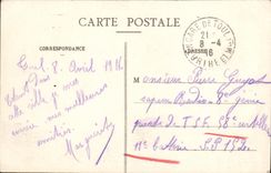 VINTAGE POSTCARD Toul Carries Town hall