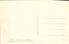 Opinión de Correze Uzerche de la POSTAL de la VENDIMIA tomada del camino de Eyburie