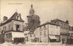 CPA Bourbonnais Bourbon L'Archambault Tour Quiquengrogne Donjon Environs de Moulins