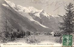 CPA Chamonix et le Mont Blanc