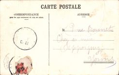 VINTAGE POSTCARD Chamonix and Mont Blanc