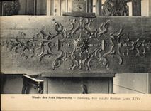 VINTAGE POSTCARD Museum of Decorative Arts Panel