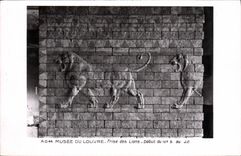 CPA Musee Du Louvre Frise des Lions
