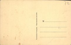 VINTAGE POSTCARD Mans House known as of the Berangere Queen