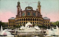CPA Paris Le Trocadero