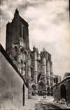 POSTAL MODERNA Bourges la vista delantera de la catedral