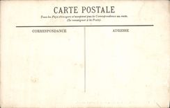 POSTAL Compiegne de la VENDIMIA el castillo y las terrazas