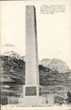 CPA Obelisque du Mont Genevre
