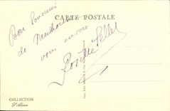 VINTAGE POSTCARD Mulhouse Street Henriette And the Temple