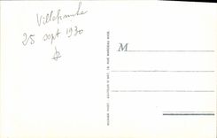 CPA Villefranche Sur Mer Vue Generale