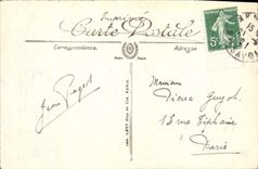 CPA Annecy L'Ile Des Cygnes