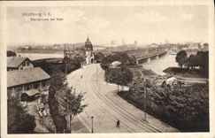 POSTAL Strassburg Rheinbrucke Bein Kehl de la VENDIMIA