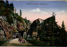 CPA Schlucht Tunnel Hochvogesen