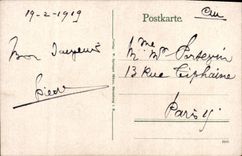 POSTAL Strassburg de la VENDIMIA